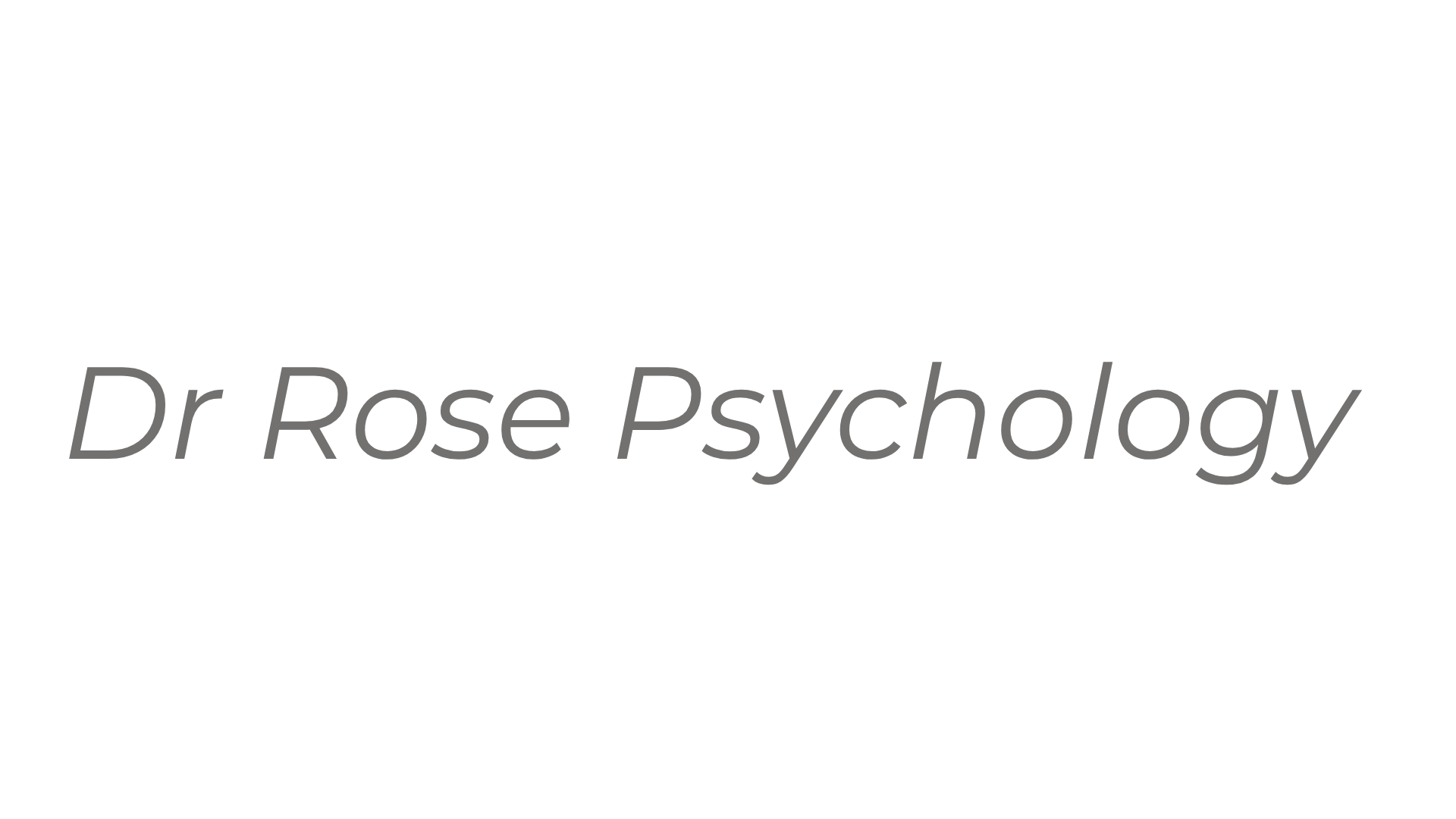 Dr Rose Psychology logo